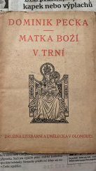 kniha Matka boží v trní, Družina literární a umělecká 1923