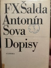 kniha F.X. Šalda, Antonín Sova - dopisy, Academia 1967