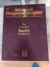 kniha The Complete Bard´s Handbook Advanced Dungeons and Dragons, 2nd Edition, TSR Inc. 1992
