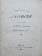 kniha O svobodě, Časopis českého studenstva 1891