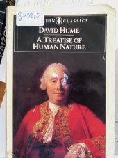 kniha A treatise of human nature, Penguin Books 1984