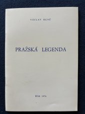 kniha Pražská legenda, Řím Křesťanská akademie  1974