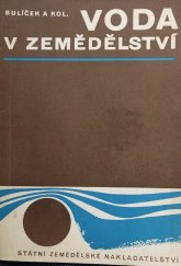 kniha Voda v zemědělství, Státní zemědělské nakladatelství 1977