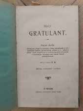 kniha Malý gratulant sbírka dětských přání k svátku, Josef Šváb 