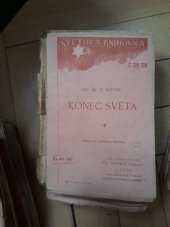 kniha Konec světa, J. Otto 1909