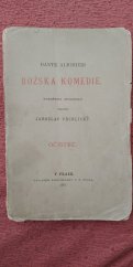 kniha Božská komedie. Očistec, Čech 1880