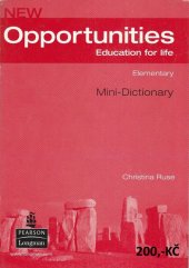 kniha New Opportunities Education for life  Elementary   - Mini Dictionary, Pearson 2006