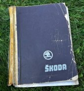 kniha Dílenská příručka osobního automobilu Škoda 100, 100L, 110L, 110LS, Automobilové závody, národní podnik, Mladá Boleslav 1971