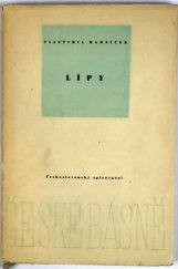 kniha Lípy Verše 1952-1956, Československý spisovatel 1957