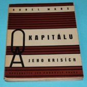 kniha O kapitálu a jeho krisích, Jan Pohořelý 1946