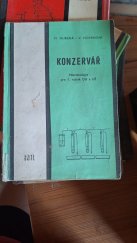 kniha Konzervář mikrobiologie pro 1. roč. odb. učilišť a učňovských škol, SNTL 1976