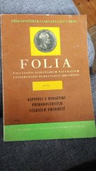kniha Kapitoly z didaktiky přírodovědných učebních předmětů, Univerzita Jana Evangelisty Purkyně 1973