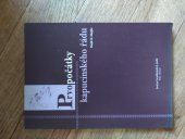 kniha Prvopočátky kapucínského řádu, Institut františkánských studií 2002