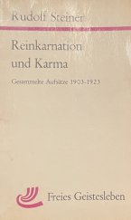 kniha Reinkarnation und Karma Gesammelte Aufsätze 1903 - 1923, Verlag 1961