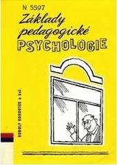 kniha Základy pedagogické psychologie, Cerm 1996