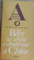 kniha Běhy na střední a dlouhé tratě a Chůze, Olympia 1981