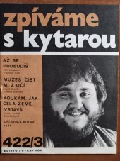 kniha Zpíváme s kytarou 422/3, Supraphon 1981