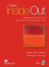 kniha New Inside Out Upper-Intermediate Workbook with key and Audio CD, Macmillan 2009