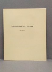 kniha Přípravy J. Š. Baara k románu "Svatba", Vlastivědné nakladatelství a knihkupectví Marie Lábkové 1933