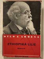 kniha Ethiopská lilie romaneto, Melantrich 1940