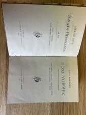 kniha Foxl Voříšek a jiné historky kratochvilné, F. Topič 1913