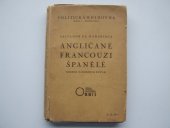kniha Angličané, Francouzi, Španělé rozbor národních povah, Orbis 1931