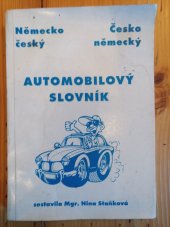 kniha Automobilový slovník německo-český a česko-německý, Nakladatelství motoristické literatury Formule 1 1996