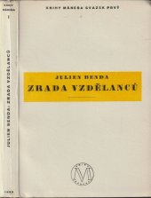 kniha Zrada vzdělanců, Spolek výtvarných umělců Mánes 1929
