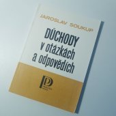 kniha Důchody v otázkách a odpovědích, Práce 1984