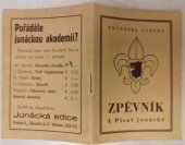 kniha Junácký zpěvník. I, - Písně junácké, Junácká edice 1939