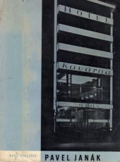 kniha Pavel Janák [monografie], Nakl. čs. výtvarných umělců 1959