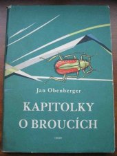 kniha Kapitolky o broucích, Orbis 1959