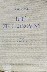 kniha Dítě ze slonoviny, Borský a Šulc 1926