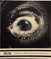 kniha Sovětská filmová fotografie dvacátých let, Odeon 1979