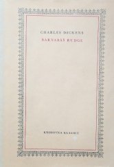 kniha Barnabáš Rudge, Knihovna klasiků Odeon 1986