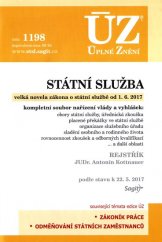 kniha ÚZ č. 1198 Státní služba - úplné znění předpisů, Sagit 2017