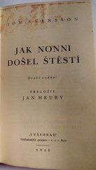 kniha Jak Nonni došel štěstí, Vyšehrad 1940