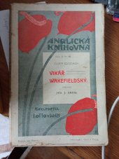 kniha Vikář Wakefieldský, J. Otto 1904