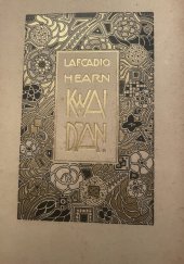 kniha KWAIDAN, Frankfurt 1921