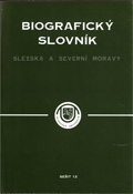 kniha Biografický slovník Slezska a severní Moravy., Repronis, Ostravská univerzita, FF 1993