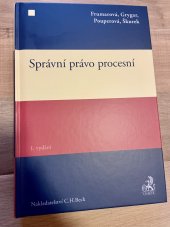 kniha Správní právo procesní, C. H. Beck 2021