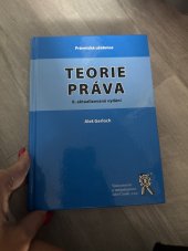 kniha Teorie Práva  8. aktualizované vydání , Aleš Čeněk s.r.o. 2021