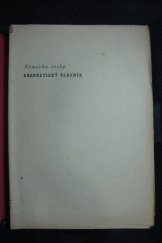 kniha Německo-český energetický slovník, SNTL 