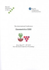 kniha Enometrics XxXII, Mendelova univerzita v Brně 2015