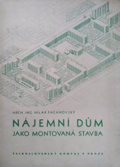 kniha Nájemní dům jako montovaná stavba, Československý kompas 1947