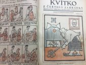 kniha Kvítko z čertovy zahrádky Poh., Hrnčíř 1921