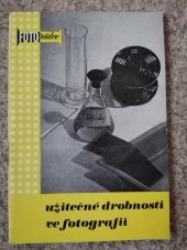 kniha Užitečné drobnosti ve fotografii, Orbis 1962