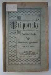 kniha Tři povídky Františka Valouška, Dědictví sv. Cyrilla a Methoděje 1897