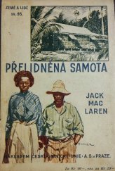kniha Má přelidněná samota, Česká grafická Unie 1931