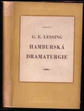 kniha Hamburská dramaturgie Výbor, Československý spisovatel 1951